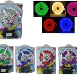 TIRA LED NEON 5M 12V CON FUENTE