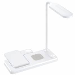 ESTACION DE CARGA INALAMBRICA 4 EN 1 ZENTRA LIGHT-HT503 MODX-000G - BLANCO