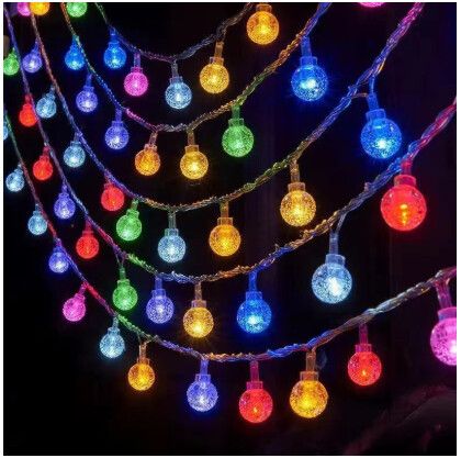 GUIRNALDA NAVIDEÑA BURBUJAS 3M/20 LUCES/PILAS MODV-001G - VARIOS - COLORES