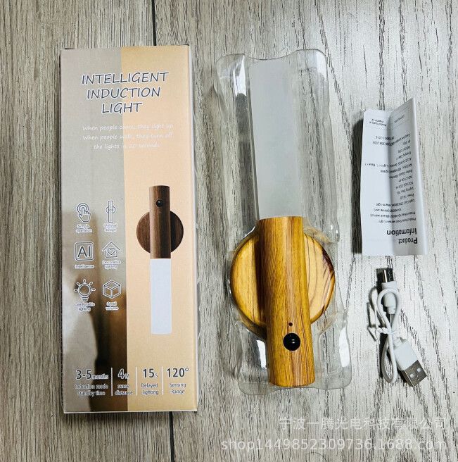 LAMPARA DE PARED ANTORCHA MAGNETICA MODV-001D - VARIOS - NEGRO - Imagen 3