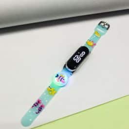 WATCH BAND KIDS PECES C/LUCES MODV-003L - VARIOS - VERDE