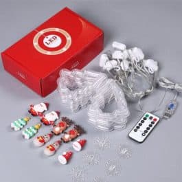 CORTINA DE LUCES ARBOL 3,5 MTS USB MODV-003H - VARIOS - RGB