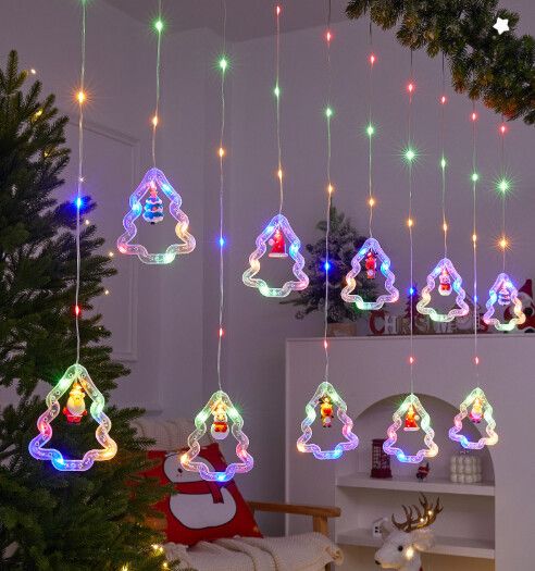 CORTINA DE LUCES ARBOL 3,5 MTS USB MODV-003H - VARIOS - RGB - Imagen 2