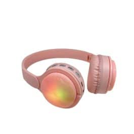 AURICULARES KIDS LUZ COLORES MODV-0039 - VARIOS - ROSA