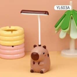 VELADOR INFANTIL CON PORTALAPIZ CAPIBARA MODV-00AN - VARIOS - BEIGE
