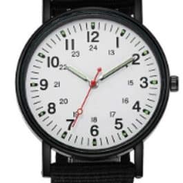 RELOJ MASCULINO LX01 MODV-005K - VARIOS - NEGRO/BLANCO