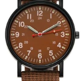 RELOJ MASCULINO LX01 MODV-005K - VARIOS - MARRON
