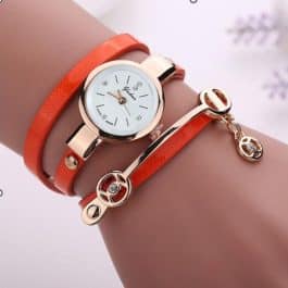 RELOJ FEMENINO SL-68 MODV-005M - VARIOS - NARANJA