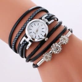 RELOJ FEMENINO KL MODV-005N - VARIOS - NEGRO