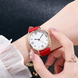 RELOJ FEMENINO 8061 MODV-005O - VARIOS - ROJO