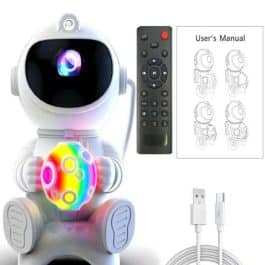 PROYECTOR ASTRONAUTA RGB PLANETA MODV-00AR - VARIOS - BLANCO