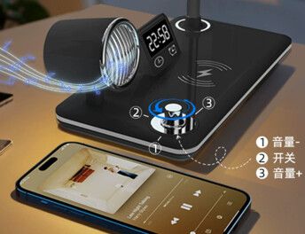 LAMPARA 3 EN 1 TYV-1772 MODV-00AV - VARIOS - NEGRO