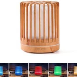 HUMIDIFICADOR C/REJILLAS RGB MODV-005Z - VARIOS - MADERA