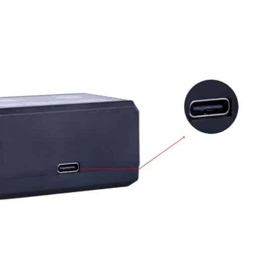 CARGADOR DE PILAS MODS-726 DOBLE - STOCK - NEGRO - Imagen 3