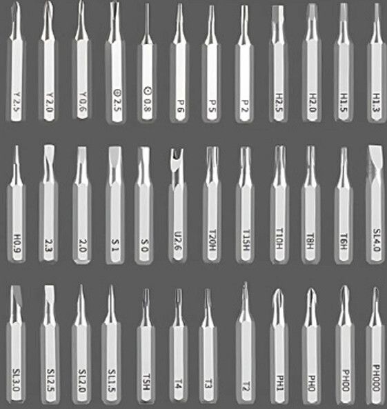 JUEGO DE DESTORNILLADORES (DESTORNILLADOR ELECTRICO CON PANTALLA DIGITAL DE ALUMINIO) J2014-D - Imagen 3