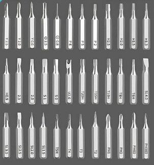 JUEGO DE DESTORNILLADORES (DESTORNILLADOR ELECTRICO DE ALUMINIO) J2014-C - Imagen 3