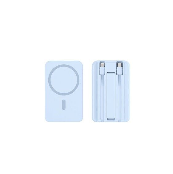 POWER BANK TARS KJ-790 WIRELESS 20000 MAH MODX-00CE - XAEA - AZUL - Imagen 2