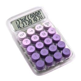 CALCULADORA COLORES CHICA MODV-001V - VARIOS - VIOLETA