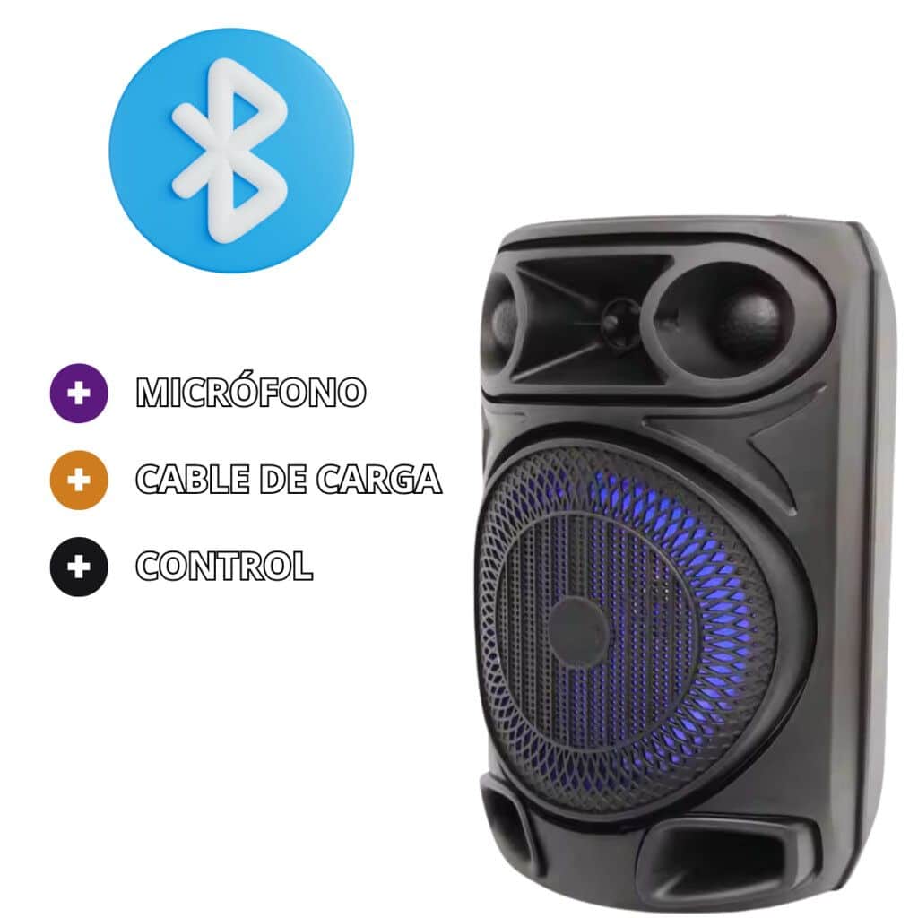 PARLANTE 8'' 1810 MODX-0040 - XAEA - NEGRO - Imagen 6