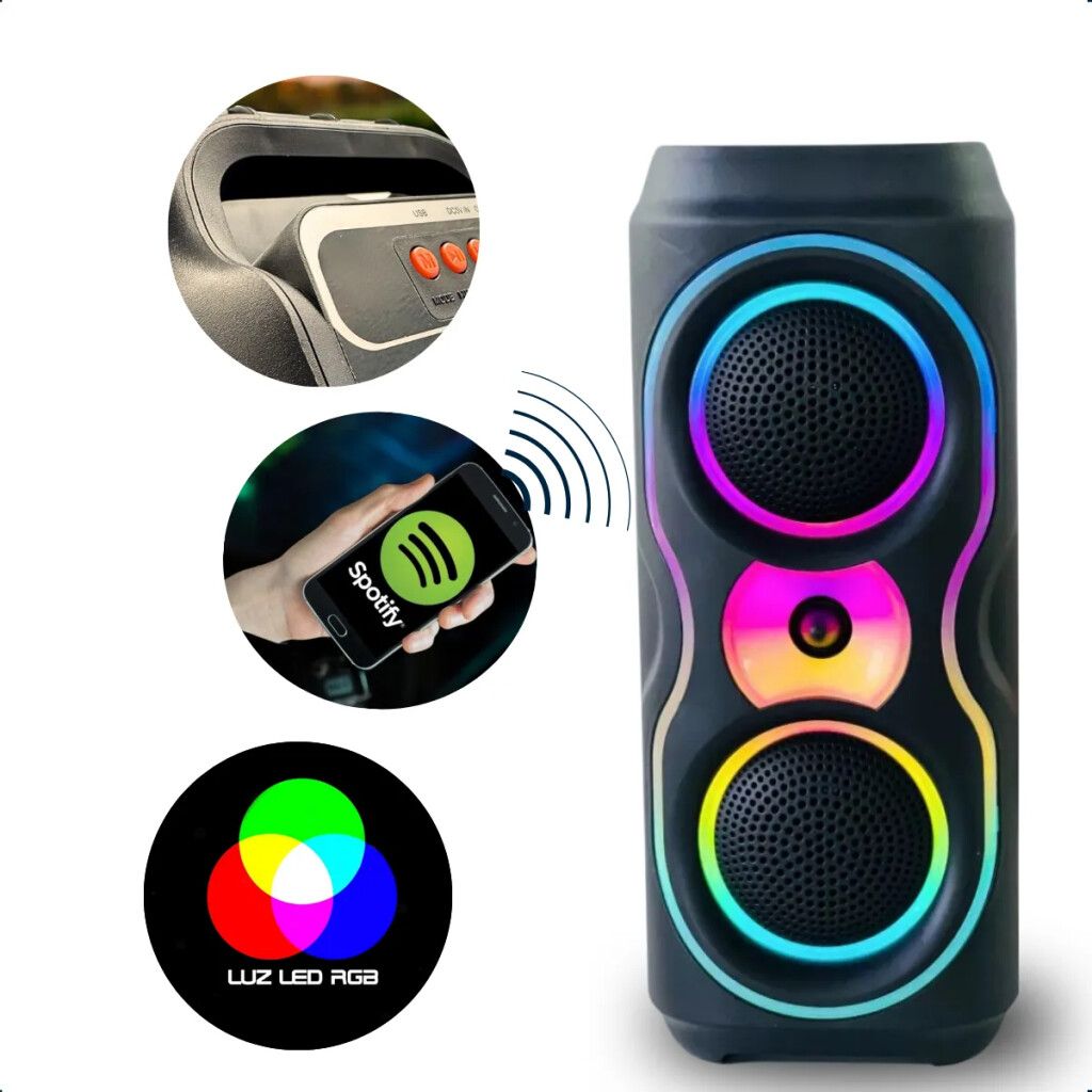 PARLANTE TORRE 5''X2 MODX-003S - XAEA - NEGRO - Imagen 5