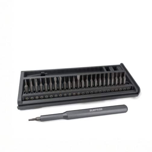 JUEGO DE DESTORNILLADORES DE PRECISION 50 EN 1 CRV ACERO (GRIS FOSFATO) J2008-4