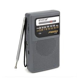 MINI RADIO PORTATIL DIAL ANALOGICO MODV-001F - VARIOS - GRIS