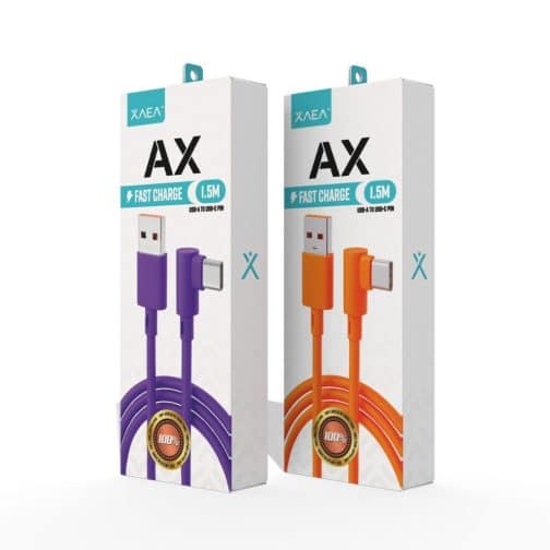 CABLE ''L'' USB-TC MODX-002C - XAEA - NARANJA - Imagen 3