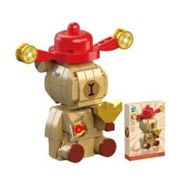 BLOQUES CAPIBARA CON SOMBRERO JDMZ-101 - ZUMO - MARRON