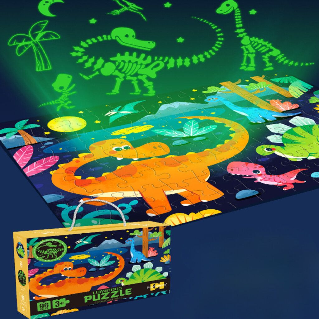 ROMPECABEZAS LUMINOSO JURASSIC STARRY NIGHT JDMZ-006 - ZUMO - SIN COLOR - Imagen 2