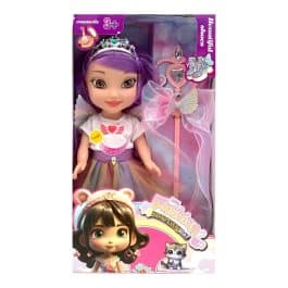 MUÑECA PRINCESA CON SONIDO MAPZ-007 - ZUMO - VIOLETA