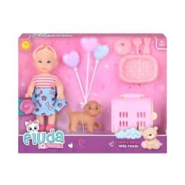 MUÑEQUITA CON MASCOSTA MARZ-004 - ZUMO - MULTICOLOR