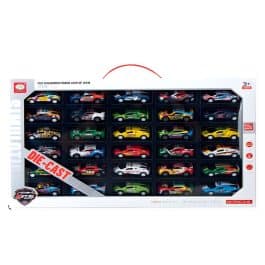 CAJA PORTA AUTITOS DE CARRERA x30 P24 ATRZ-001 - ZUMO