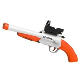 ESCOPETA RECORTADA JUGUETE P6 SARZ-012 - ZUMO - BLANCO