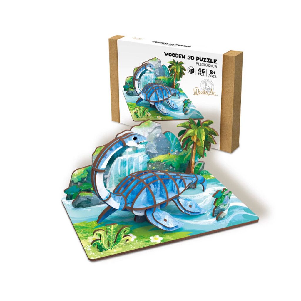 ROMPECABEZAS 3D PLESIOSAURIO JDMZ-002 - ZUMO - SIN COLOR