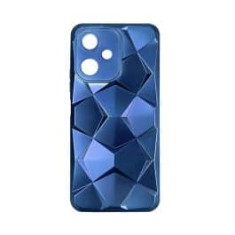 TPU MOD608 TEXTURA ROMBO - SAM A17 - YEXA - CELESTE