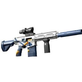 AMETRALLADORA JUGUETE P7 SARZ-002 - ZUMO - AZUL