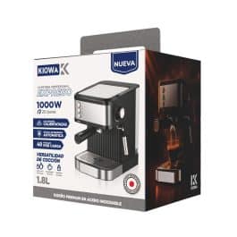 CAFETERA EXPRESSO 1000W  1.8L MODK-0055 - KIOWA - NEGRO