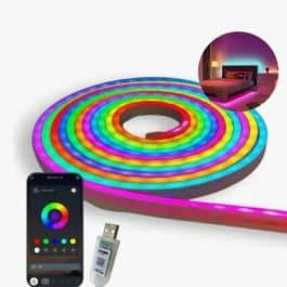LUZ NEON FLEXIBLE 3 MTS MODV-00DP - VARIOS