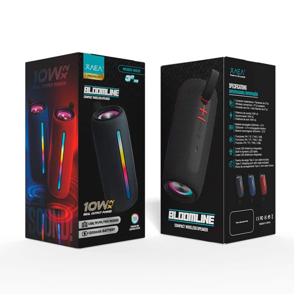 PARLANTE 3'' MODX-0051 - XAEA - NEGRO - Imagen 4