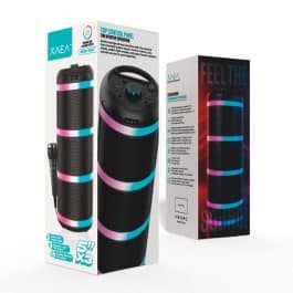 PARLANTE TORRE 5''X3 MODX-003T - XAEA - NEGRO