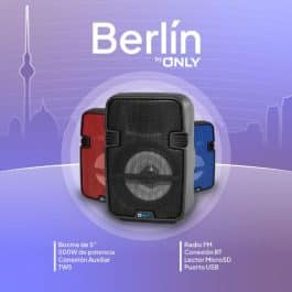 COMBO PARLANTE SMALL 5'' MOD LM-S465 BT - BERLIN POR 3 UNIDADES