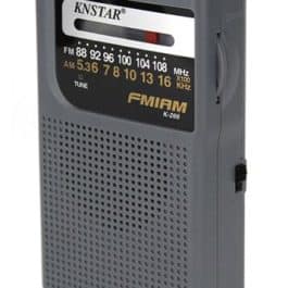 MINI RADIO PORTATIL DIAL ANALOGICO MODV-00FD - VARIOS - NEGRO
