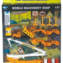SET AUTITOS + ACCESORIOS ATRZ-002 - ZUMO - CONSTRUCCION