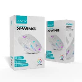 MOUSE GAMER MODX-053 X-WING- XAEA - BLANCO