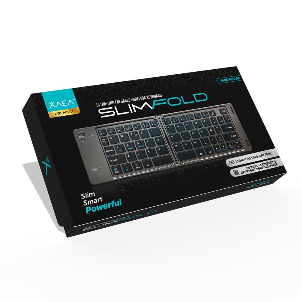TECLADO ULTRAFINO PLEGABLE MODX-00DZ - XAEA - BLANCO - Imagen 3
