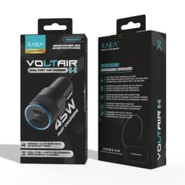 ADAPTADOR CARGADOR 12V VOLTAIR 2 TIPO C MODX-00C4 - XAEA - NEGRO