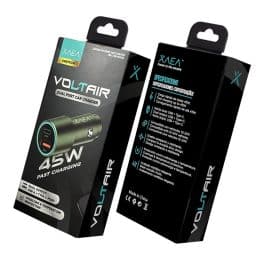 ADAPTADOR-CARGADOR 12V VOLTAIR MODX-517 - 3A - 1USB + 1TC - XAEA - VERDE