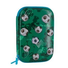 CARTUCHERA DOBLE TAPA DURA MODV-00BV - VARIOS - FUTBOL