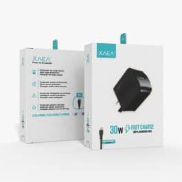 CARGADOR 220V MODO-006 - 1USB + TIPO C - ONLY PREMIUM- NEGRO