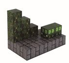 ENCASTRABLE MAGNETICO SUPER WORLD 8 PIEZAS-MILITARY AFFAIRS JDMZ-110 - ZUMO - VERDE